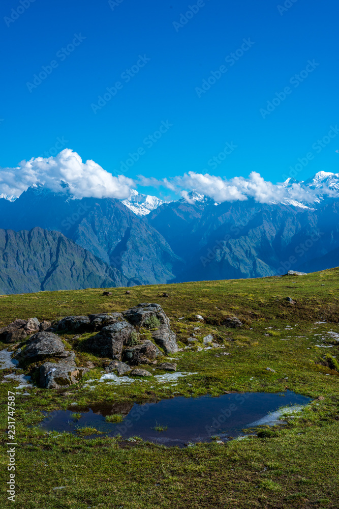 Landscape of Himalayas