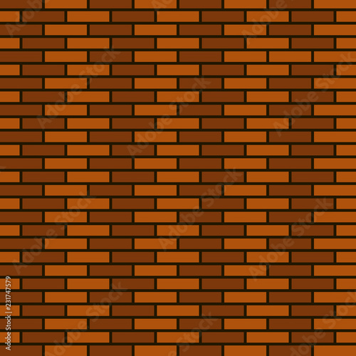 Bricks wall. vector illustration