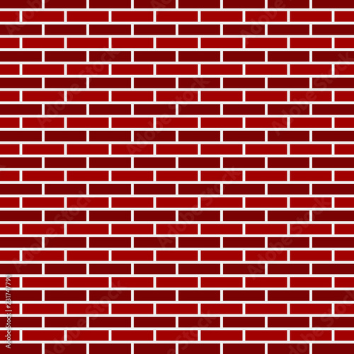 Bricks wall. vector illustration