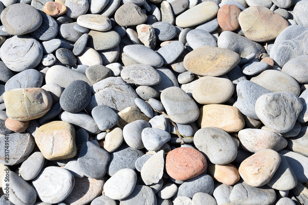 pebbles on the beach pebbles on the beach