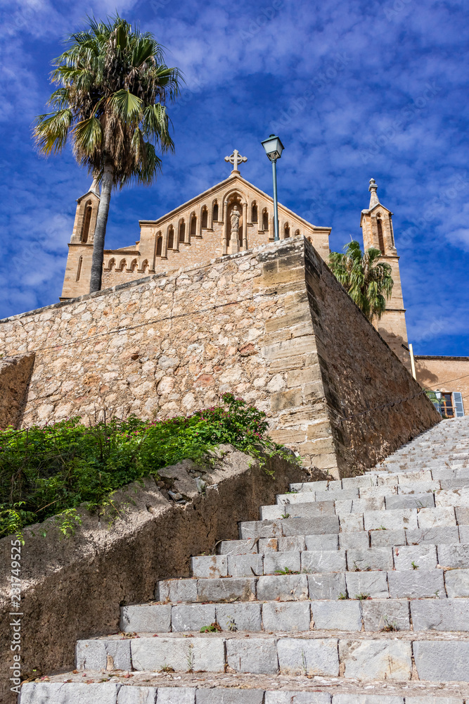 parish church Transfiguració del Senyor, Artà, Mallorca, Balearic Islands, Spain