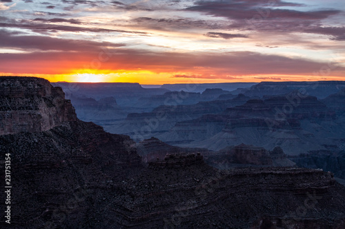 Amazing view of Grand Canyon, Arizona, United States © evenfh
