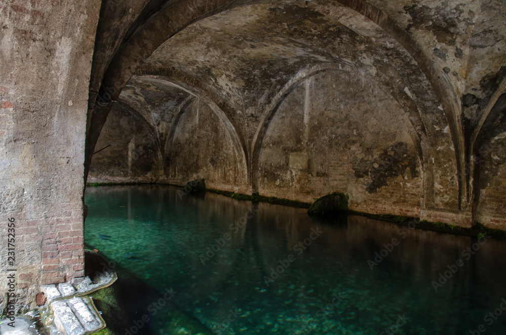 cistern in Italian village