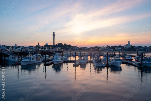 Provinicetown harbour sunset © jason