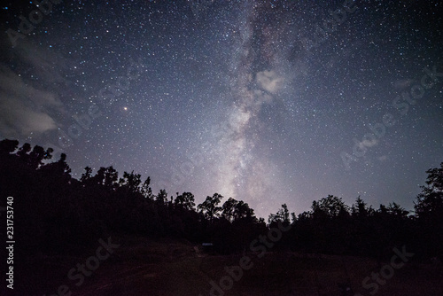 Chopta - Uttrakhand  india  October 10 2018  Milkyway at Deoria tal