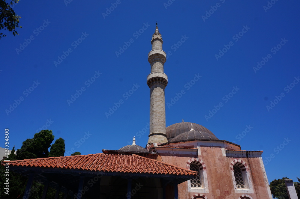 mosque rhodes greece