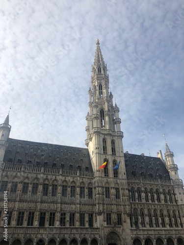 Splendida vista della Grande Place, Bruxelles, Belgio photo