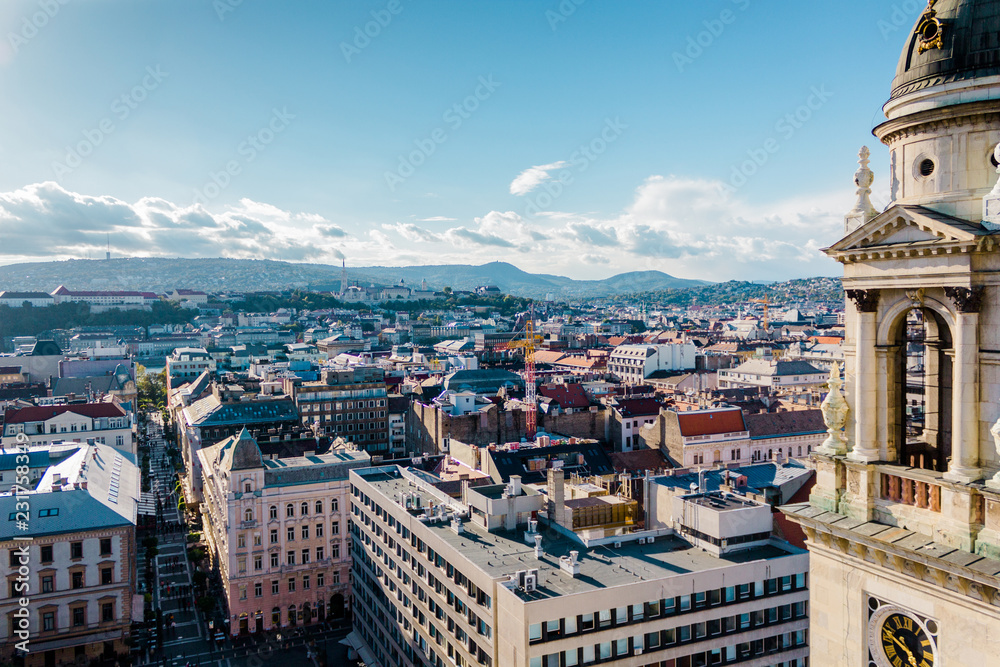 Budapest panorama view