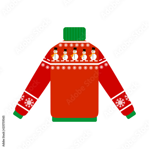 Cute warm christmas sweater for the winter