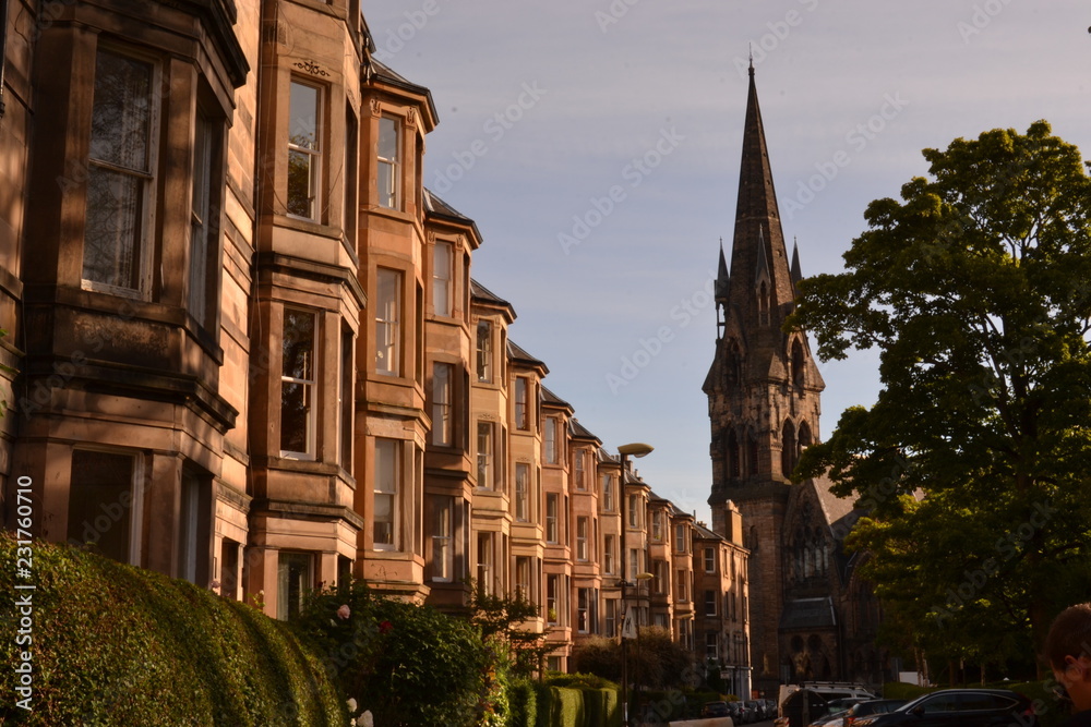 Fototapeta premium Edinburgh street
