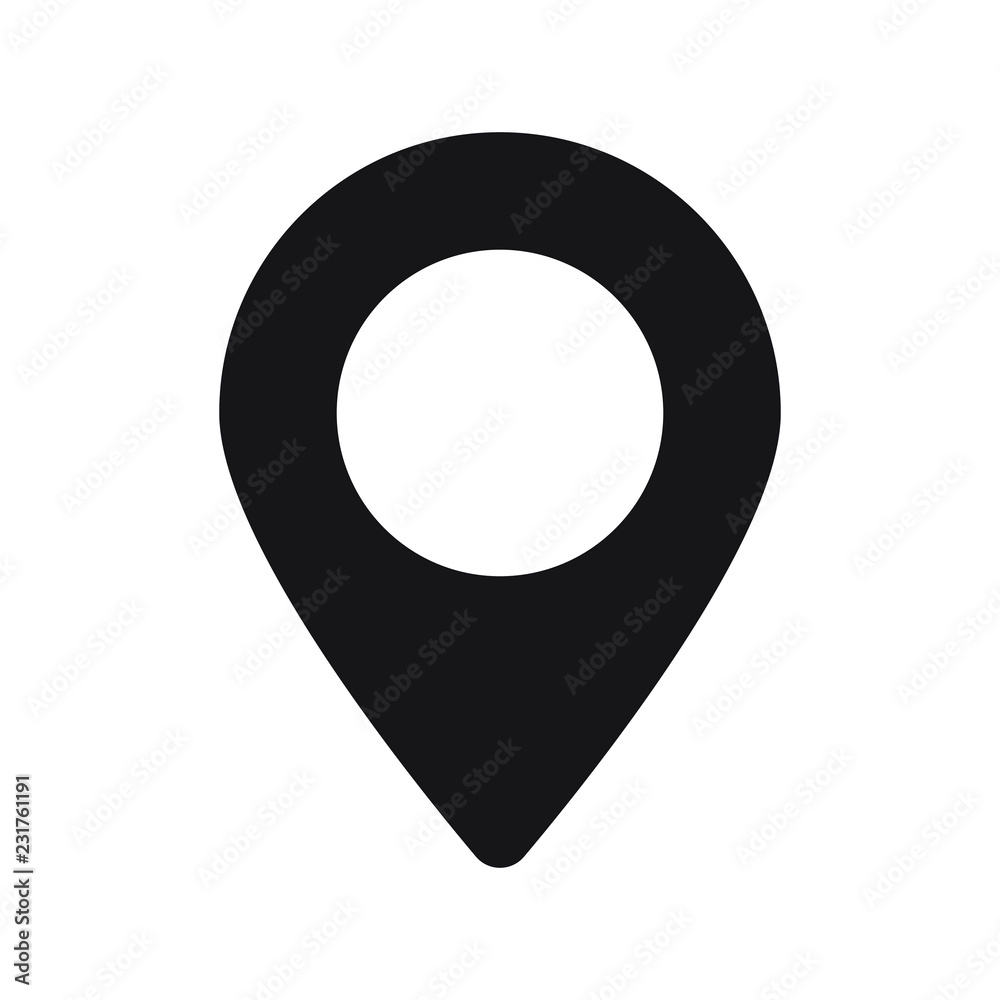 Maps pin. Location map icon. Location pin. Pin icon vector. Maps pin. Location map icon. Location pin. Pin icon vector.