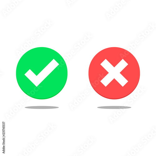 Dos and Don`ts icons. vector illustration
