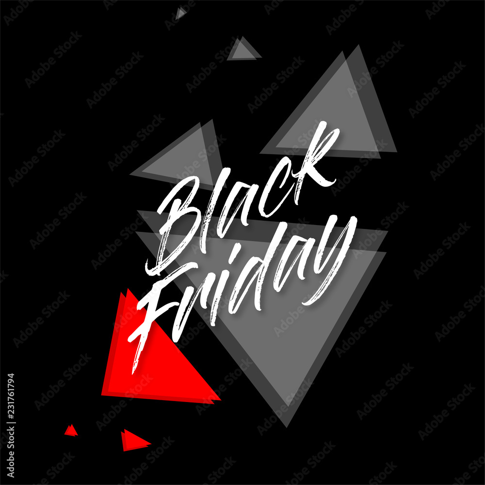 Fototapeta premium Black Friday sale banner