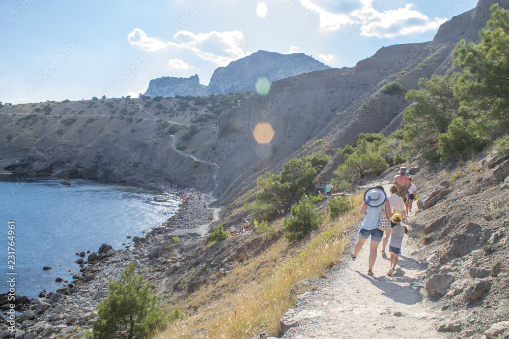 Sudak, Crimea, Golitsyn Trail, Novyy Svet