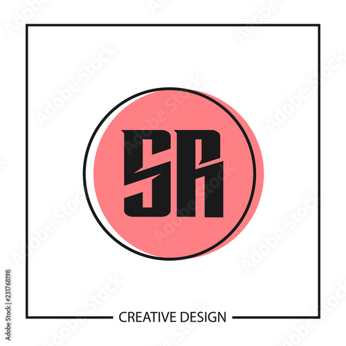 Initial Letter SR Logo Template Design Vector Illustration © Scooby