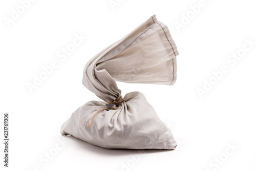 Valokuva Bag from the original bank full of money.  Money Bag Sealed.