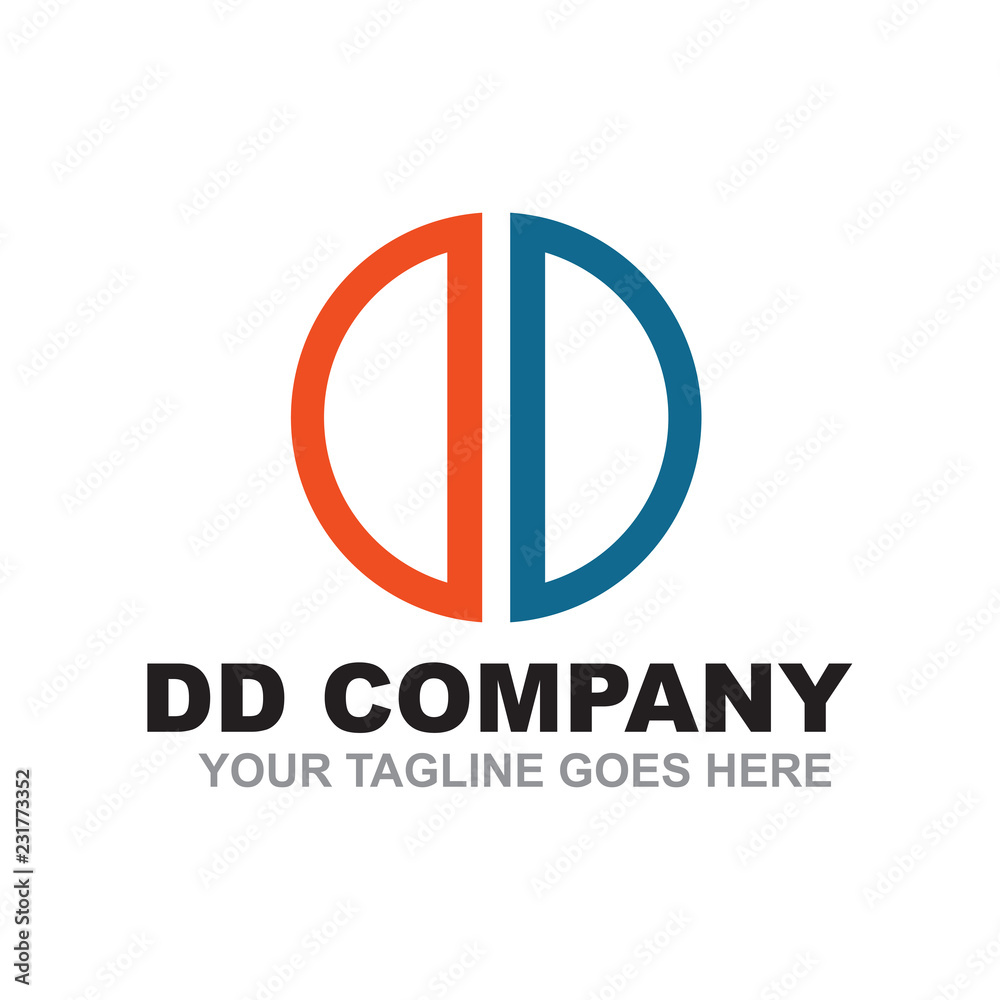 DD logo design DD logo design