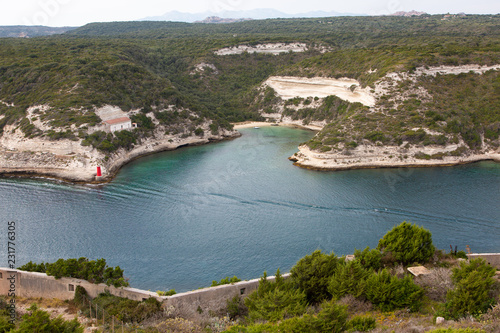 Paysages de Bonifacio en Corse