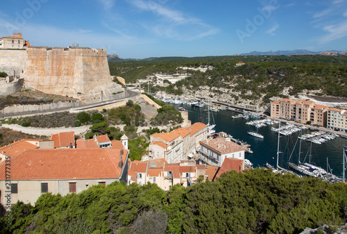 Paysages de Bonifacio en Corse