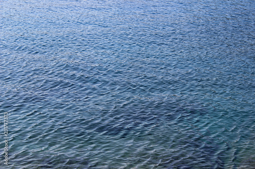 Deep blue sea water background