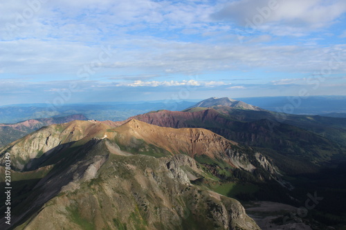 View from Capitol Peak, Near Aspen, Colorado Rocky Mountains