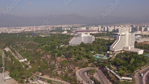  antalya city aerial view