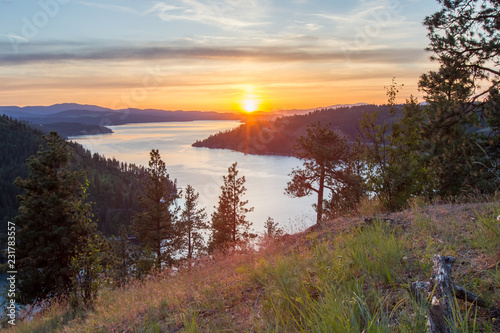 Sunset in Idaho