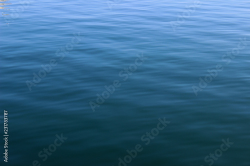 Deep blue sea water surface texture ripples abstract background horizontal