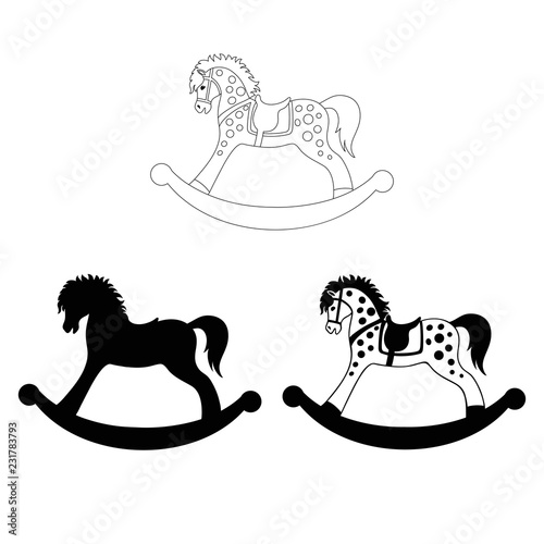 Rocking Horse contour