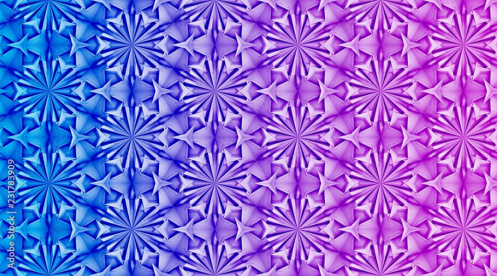 Three-dimensional texture of complex geometric elements intertwined with each other 3D illustration Three-dimensional texture of complex geometric elements intertwined with each other 3D illustration