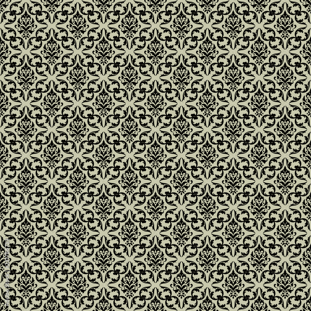 Seamless Damask Pattern Seamless Damask Pattern