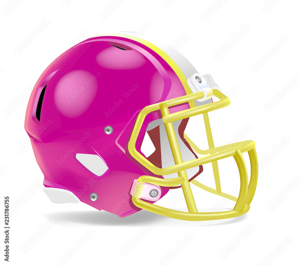 Fototapeta premium casco futbol americano rugby proteccion cabeza deporte