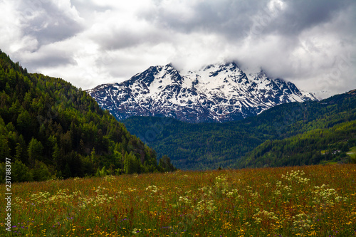 Wolken, Alpen, Landschaft, Österreich, Berge, Gebirge, Schnee © rkbox