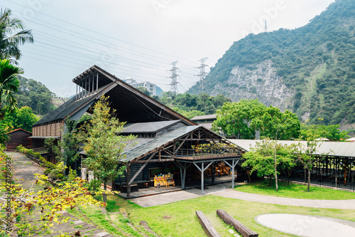 Jiji line Checheng old town in Nantou, Taiwan