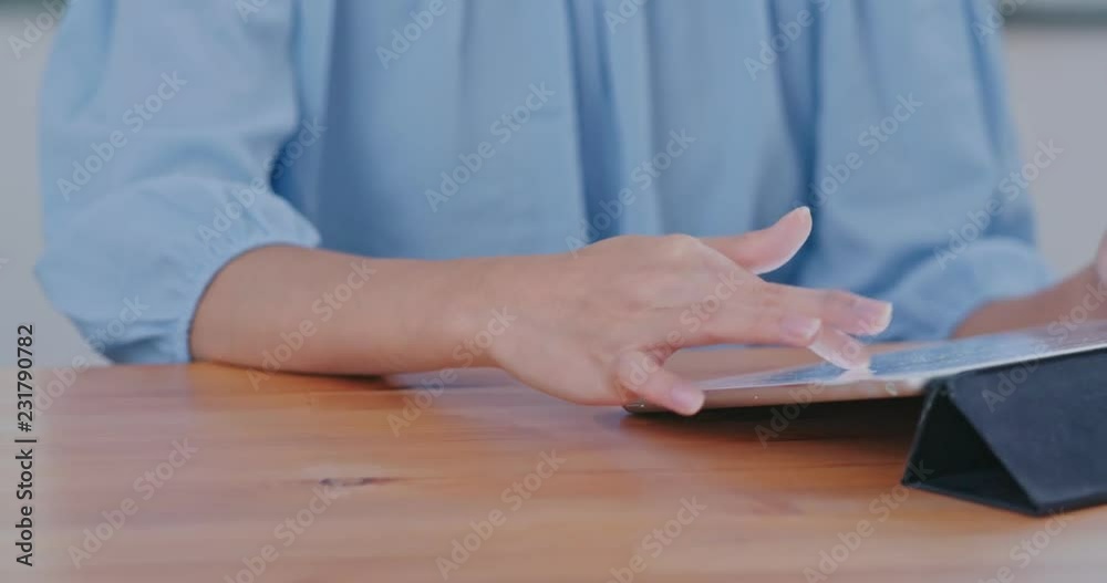 Use of tablet computer at home Use of tablet computer at home