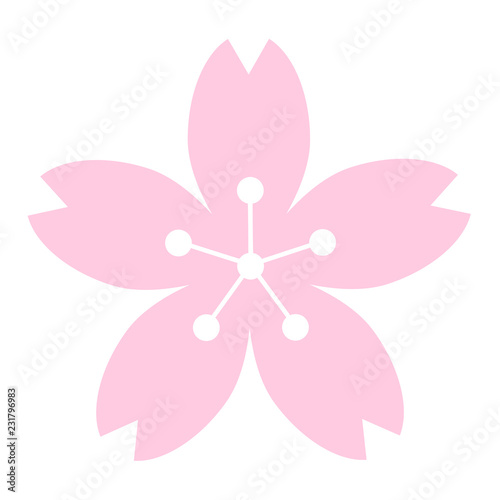 ベクター 桜 アイコン Stock Vector Adobe Stock