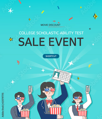 examinee's discount event