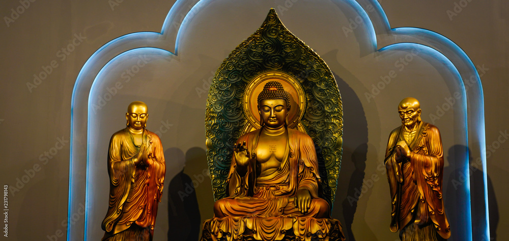 Fototapeta premium Statue of Chinese traditional deities