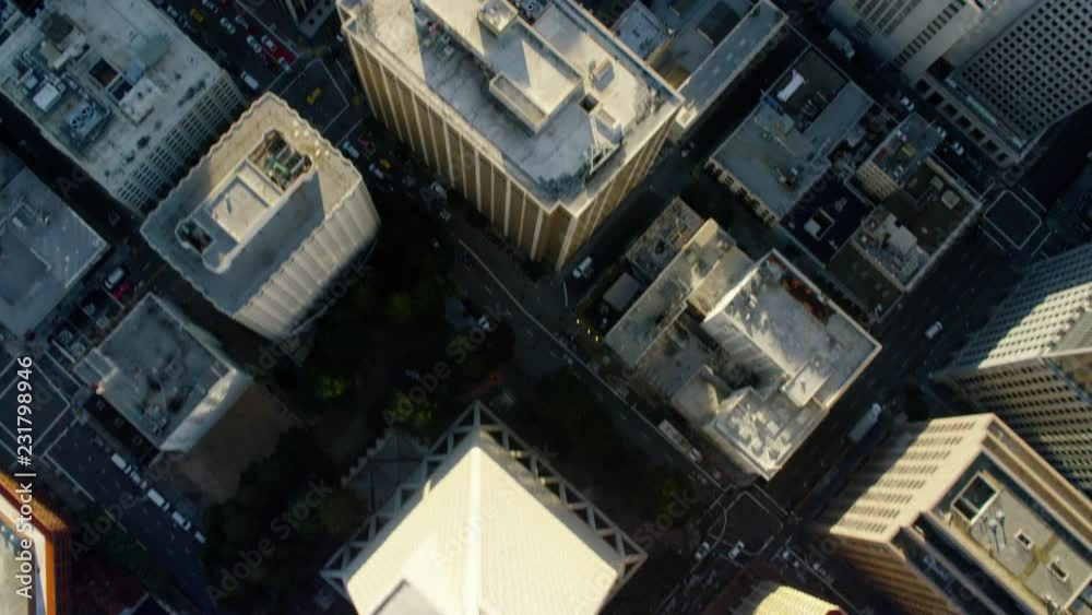 Aerial view San Francisco California USA metropolis vertical Skyscrapers Aerial view San Francisco California USA metropolis vertical Skyscrapers