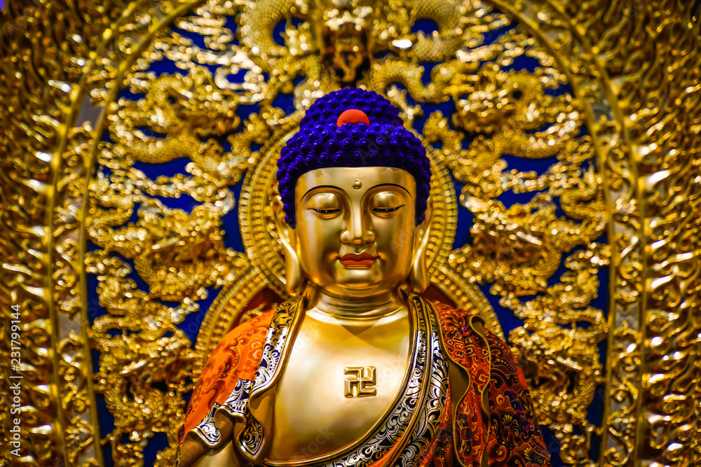 Statue of Chinese traditional deities Statue of Chinese traditional deities