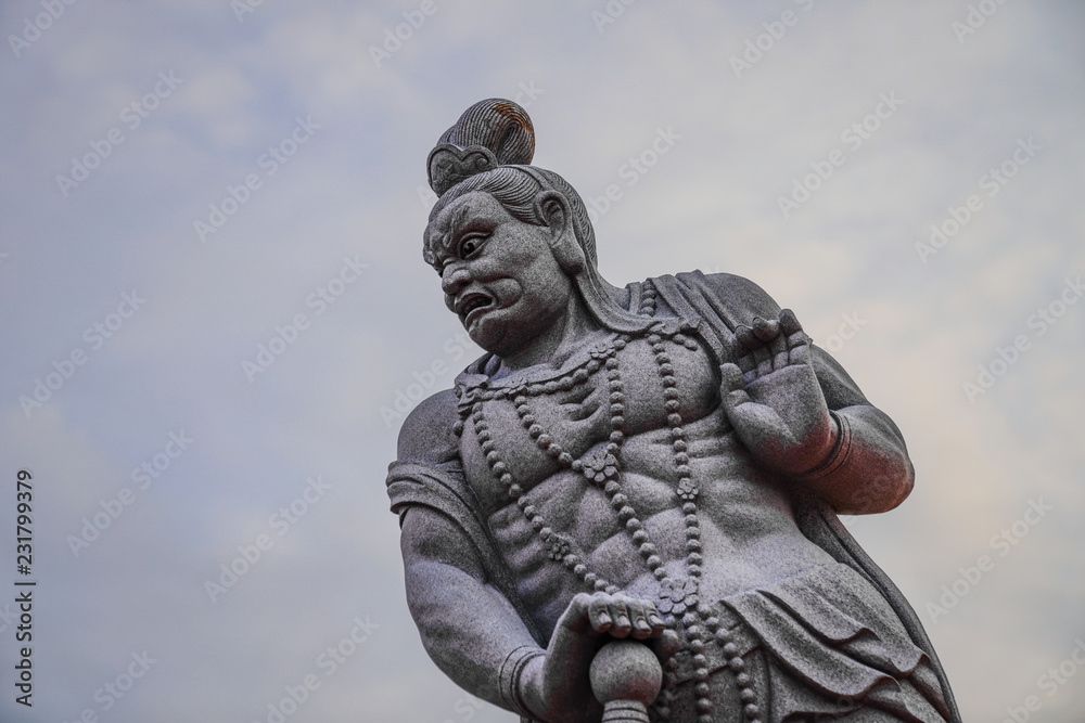 Statue of Chinese traditional deities Statue of Chinese traditional deities