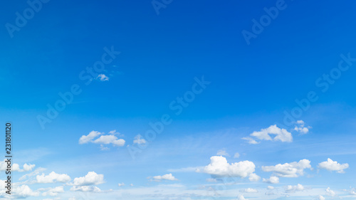 Fototapeta Naklejka Na Ścianę i Meble -  Blue sky natural background.