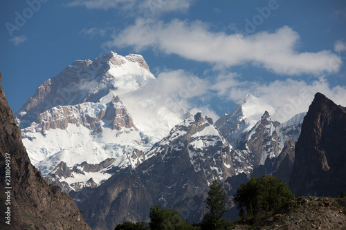 Landscapes of Karakoram range in Pakistan. © Seti