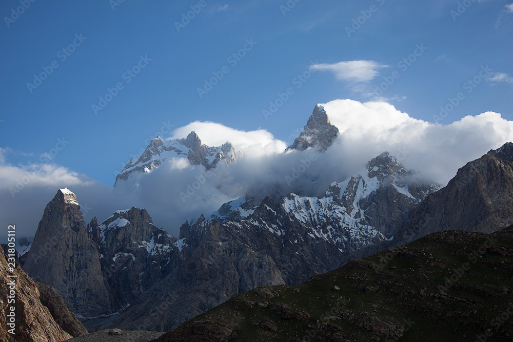 Landscapes of Karakoram range in Pakistan. Landscapes of Karakoram range in Pakistan.