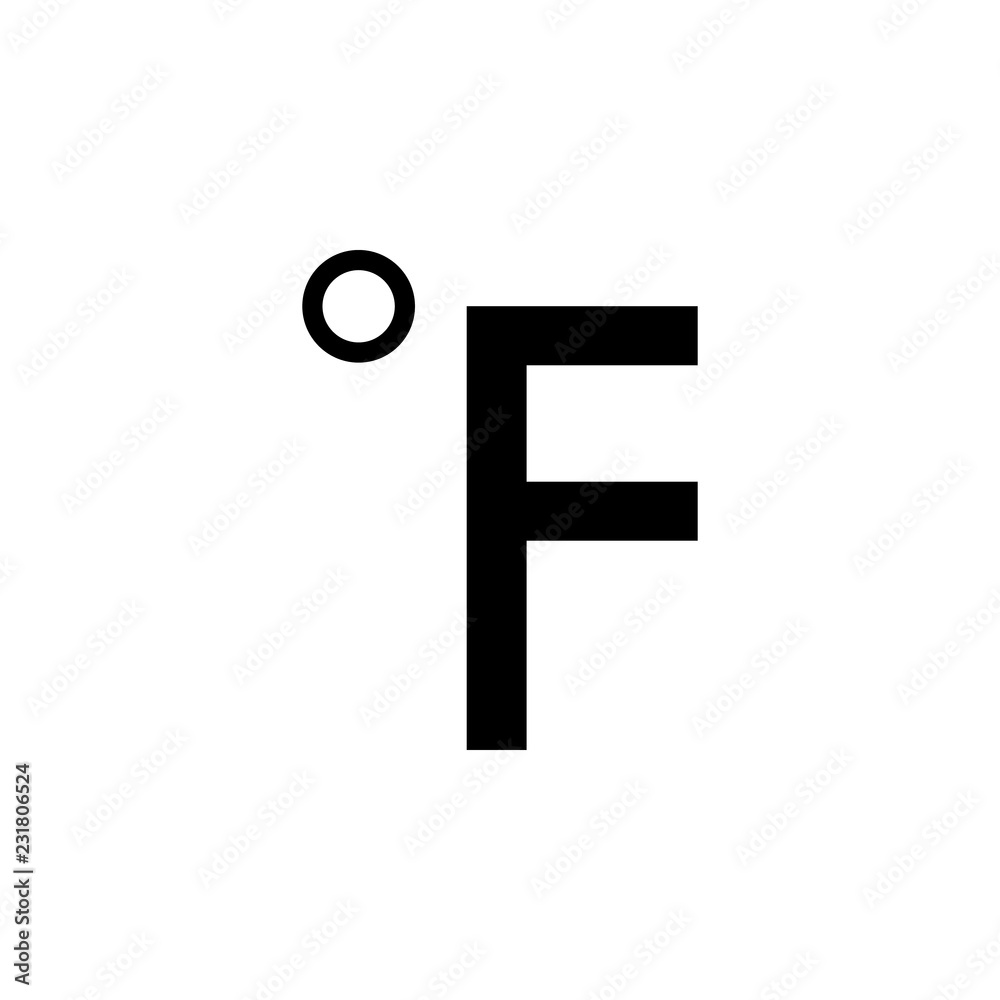 Fahrenheit Symbol