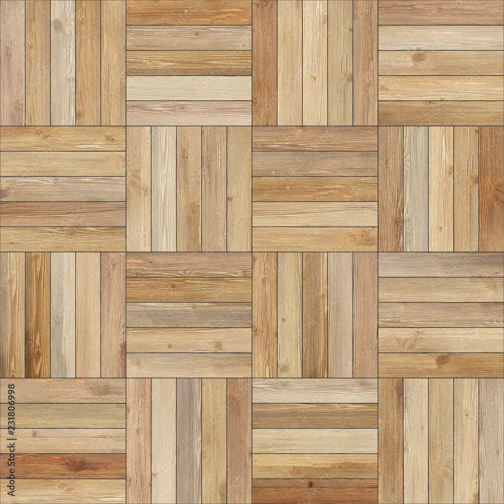 Seamless basket parquet texture Seamless basket parquet texture
