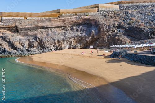 Incredibly beautiful Abama Beach.Tenerife. Canary Islands..Spain photo