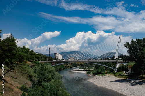 Podgorica, Montenegro: city view