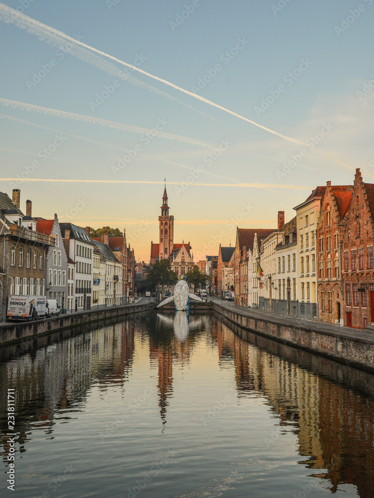 Historical centre of Bruges, Belgium