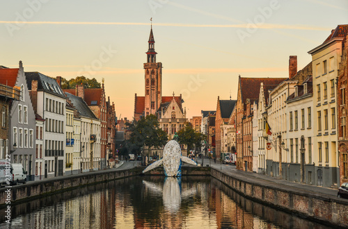 Historical centre of Bruges, Belgium